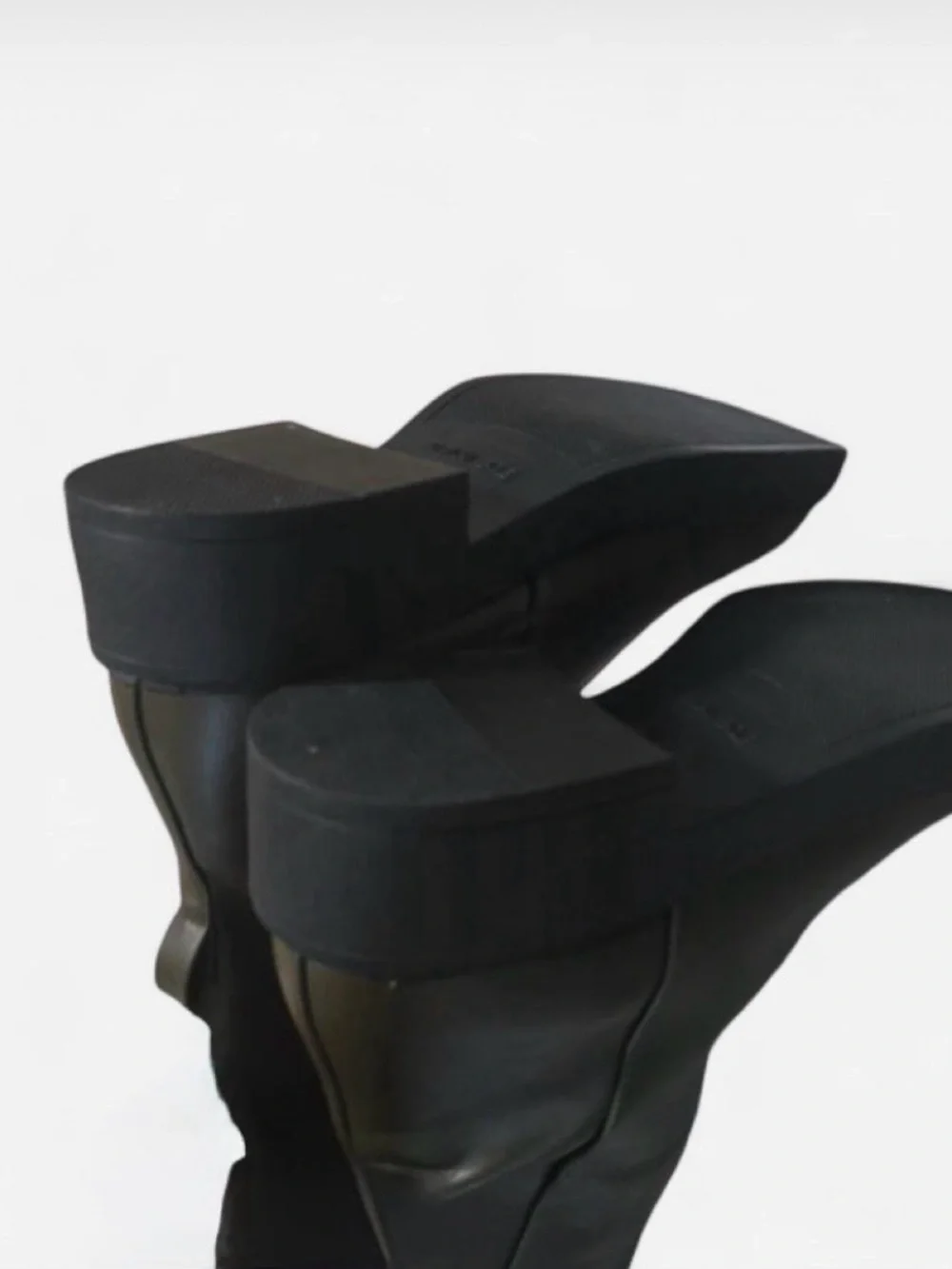 American Eagle Outfitters Black Over-the-Knee Riding Boots